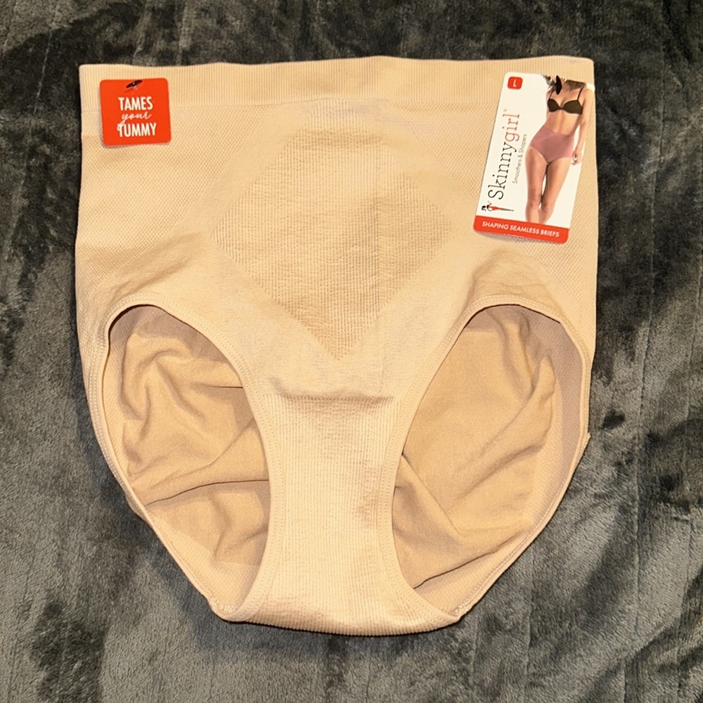 Skinny Girl Shaping Seamless Tan Briefs (L)